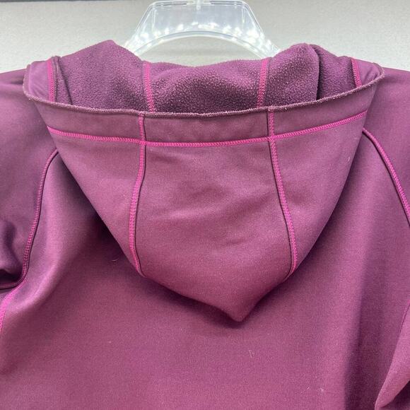 Columbia Women's Omni-Wick Half Zip Pullover Size Large Burgundy - Picture 8 of 13